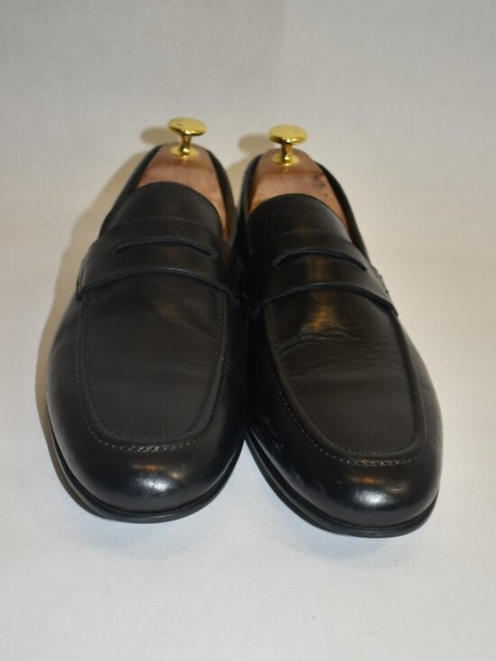 New! To Boot New York Portofino Penny Loafer Black Leather Size 8 MSRP $395 main image 8